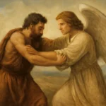 and jacob wrestled with an angel