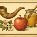 antique rosh hashanah cards