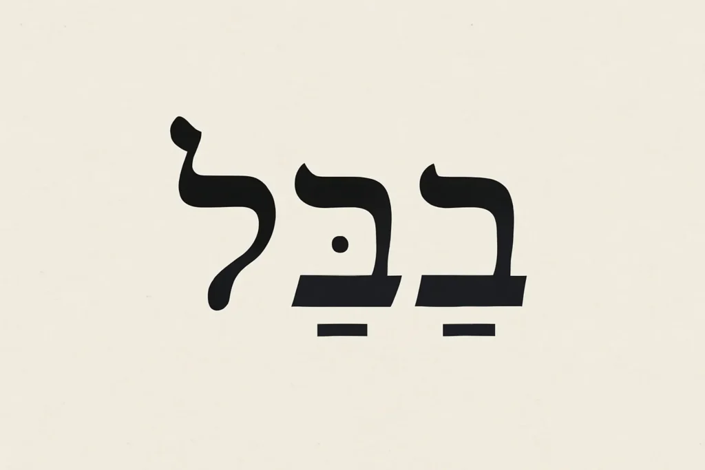 babel hebrew