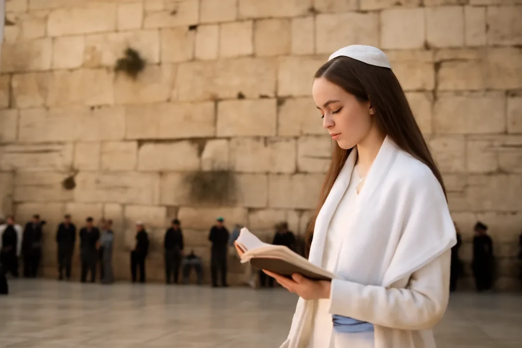 bat mitzvah at the western wall