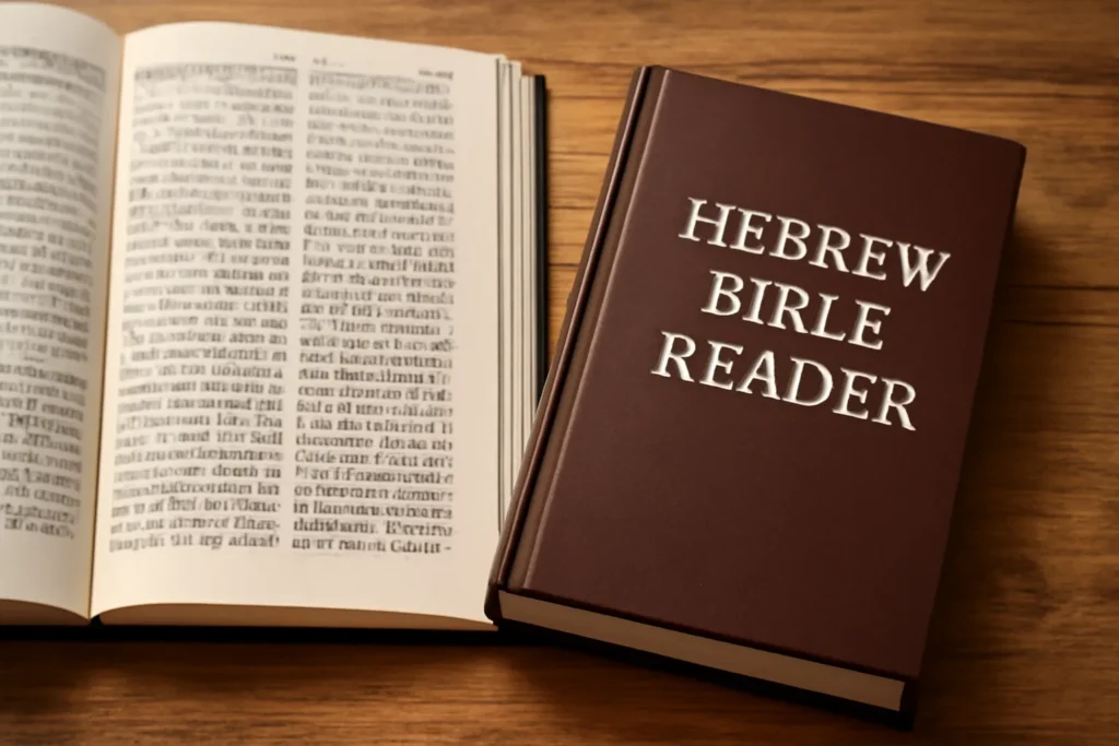 biblical hebrew reader