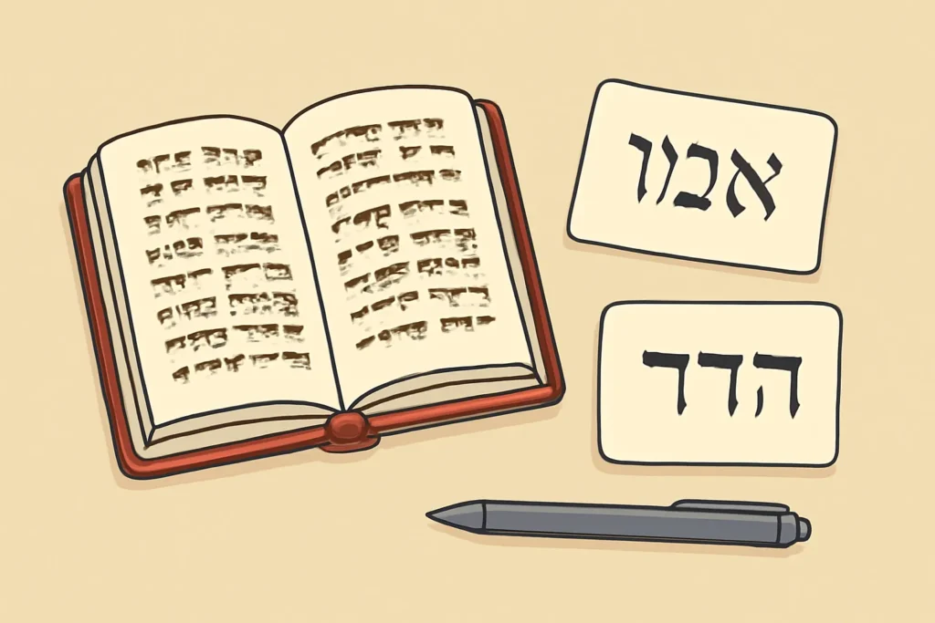 biblical hebrew vocabulary