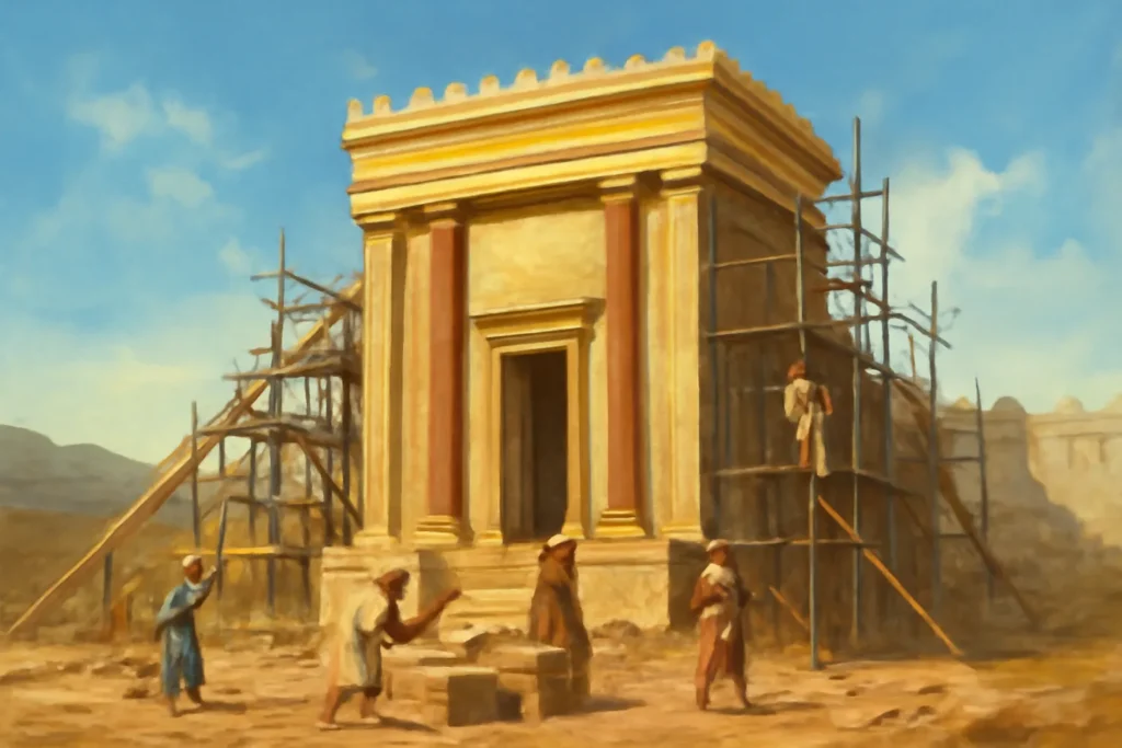 building third jewish temple