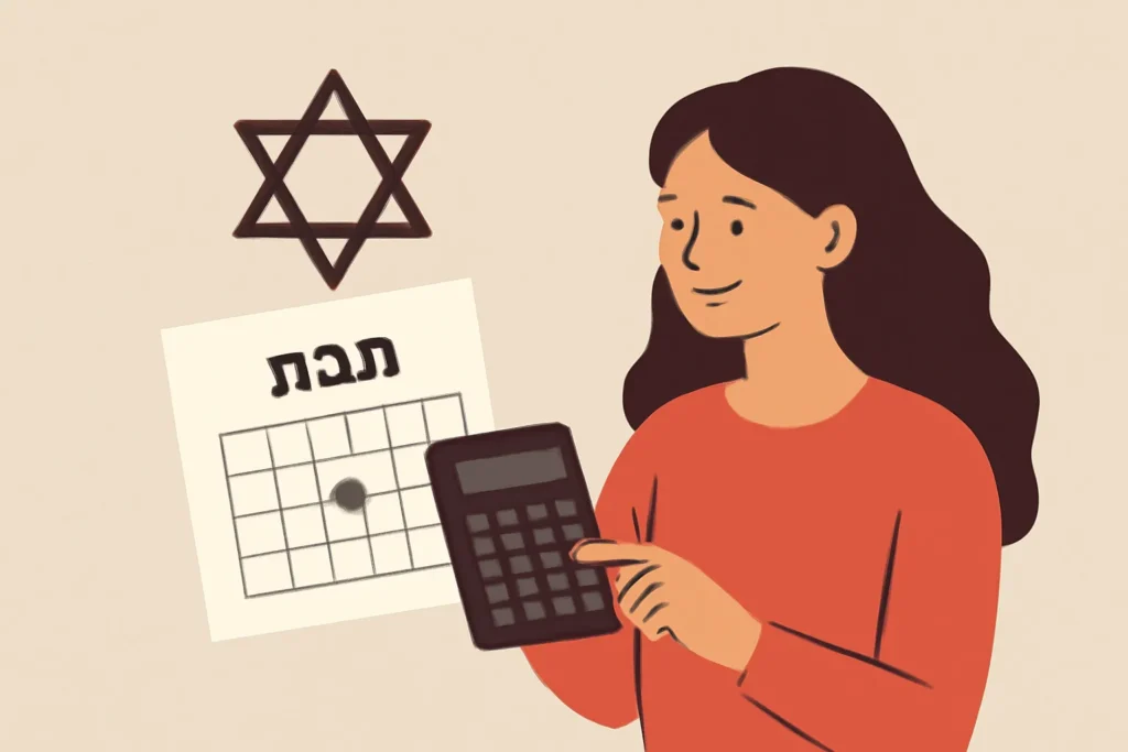 calculate hebrew birthday