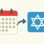 calendar converter jewish