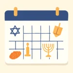 Calendar with Jewish Holidays 2026: Printable Schedule and Jewish Holiday Calendar calendar with jewish holidays