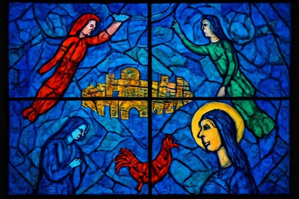 chagall windows jerusalem