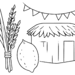 coloring pages for sukkot