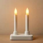 electric shabbat candles