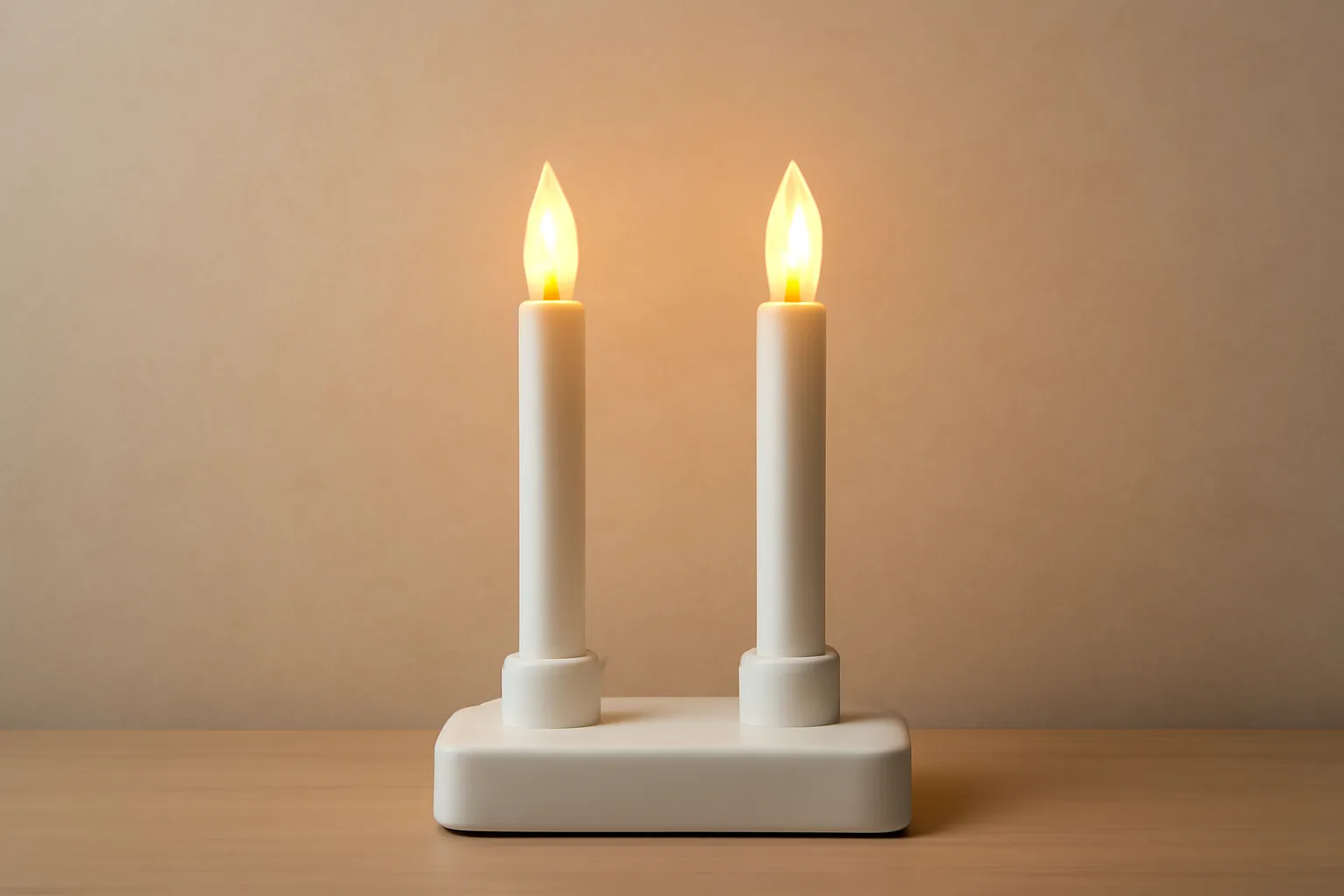 electric shabbat candles