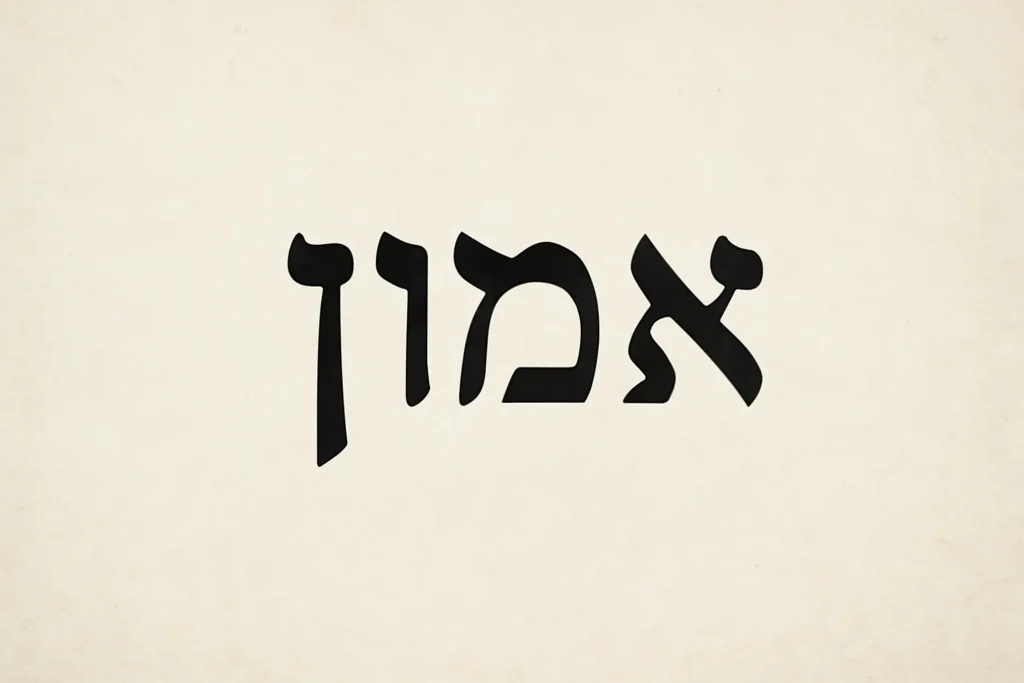 faith hebrew