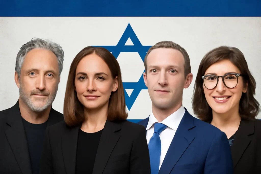 famous people who support israel