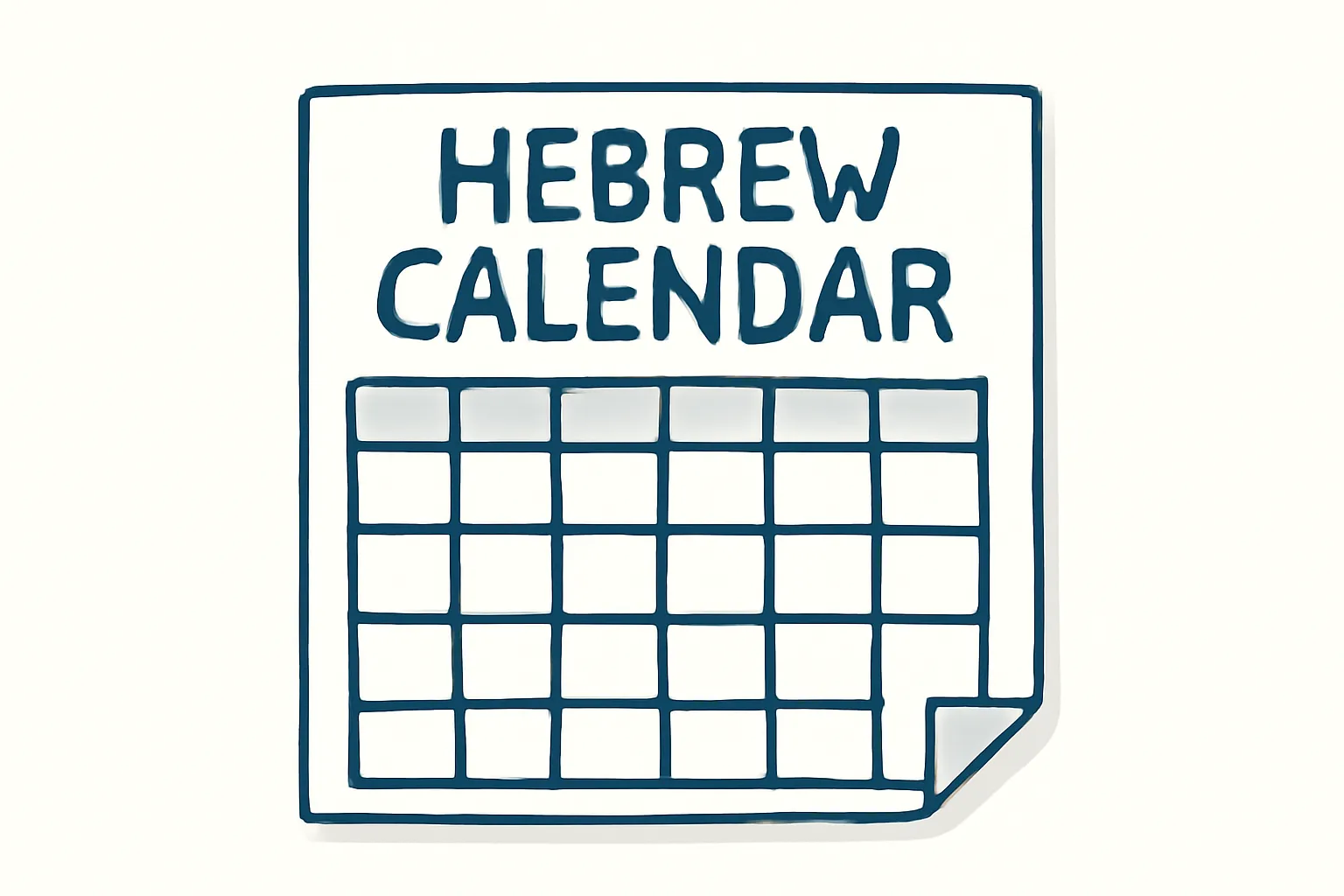 free hebrew calendar