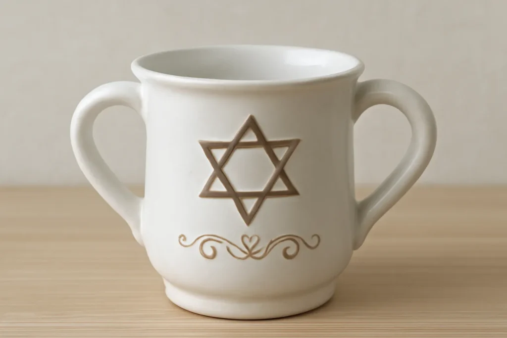 hand washing cup jewish