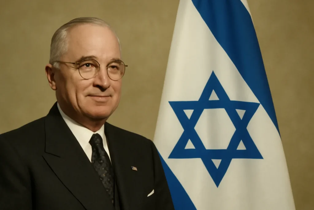 harry truman israel