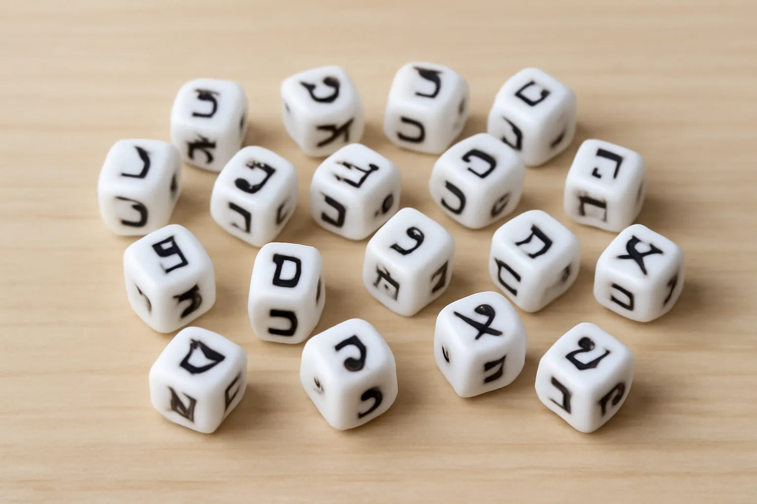 hebrew alphabet beads