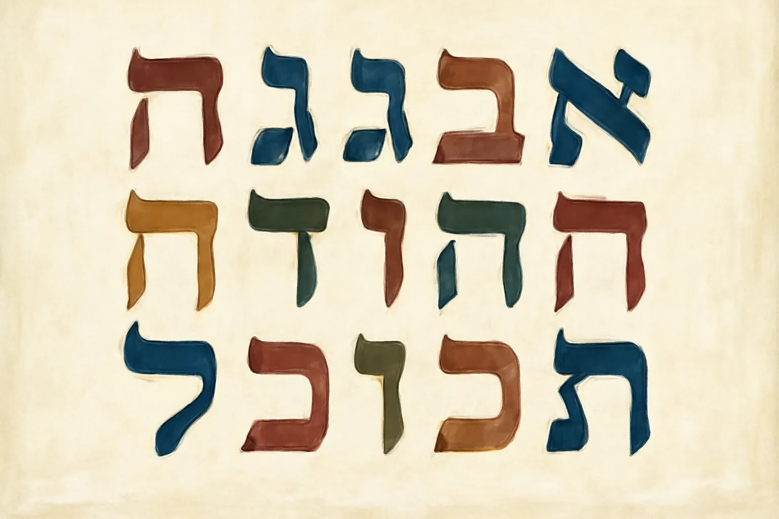 hebrew artwork