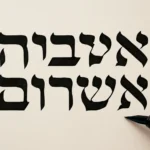 Hebrew Calligraphy: A Complete Guide to Styles, Tools, and Techniques hebrew calligraphy