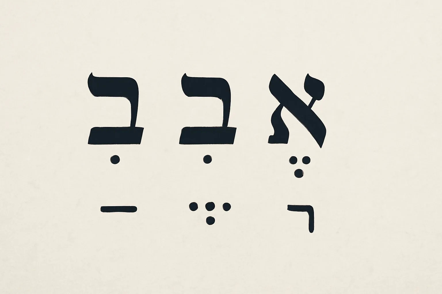 hebrew vowel points