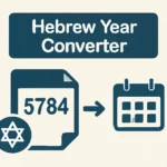 hebrew year converter