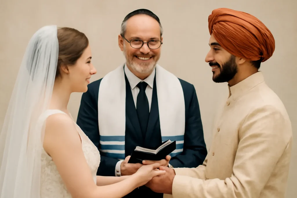 interfaith wedding rabbi