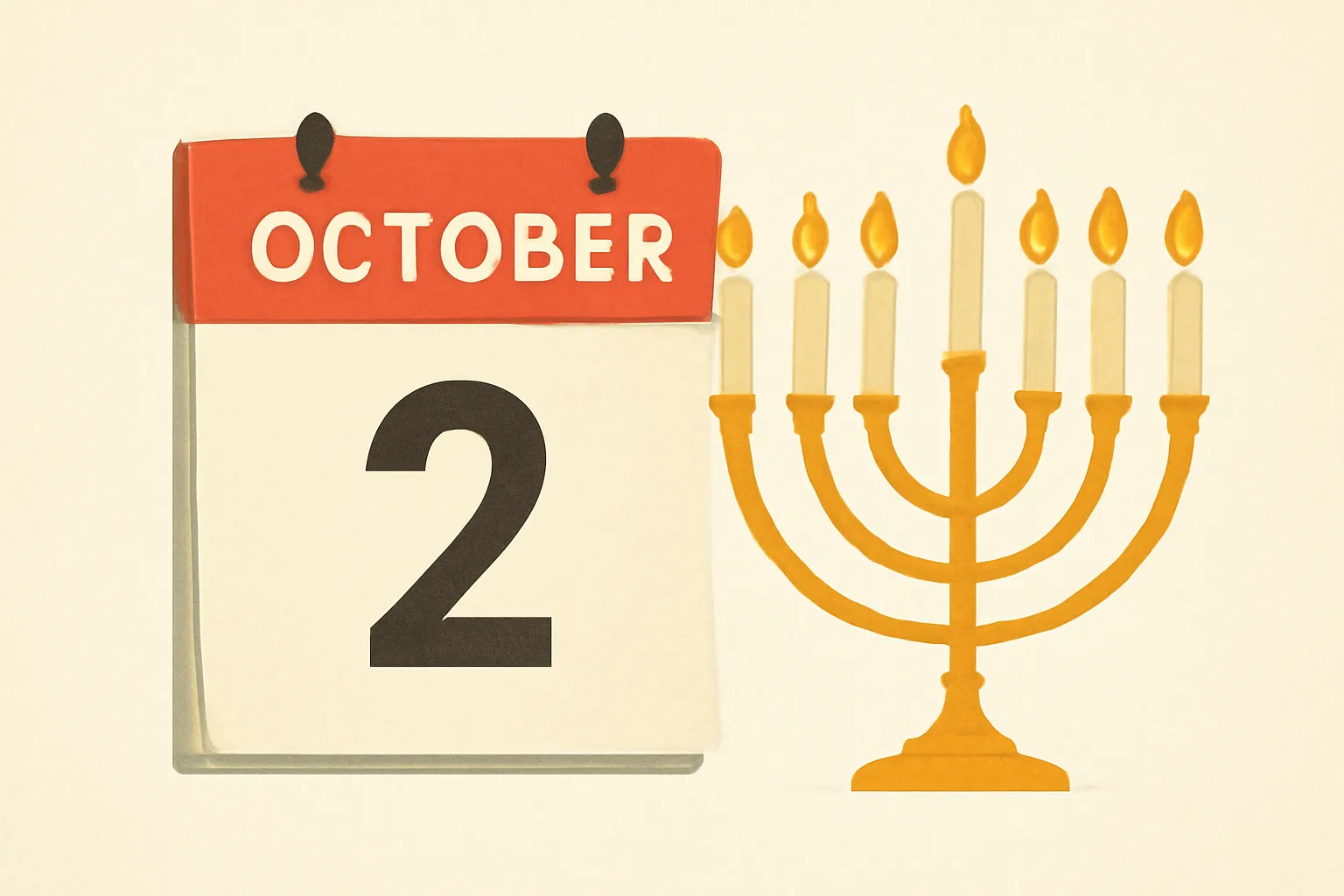 is october 2 a jewish holiday