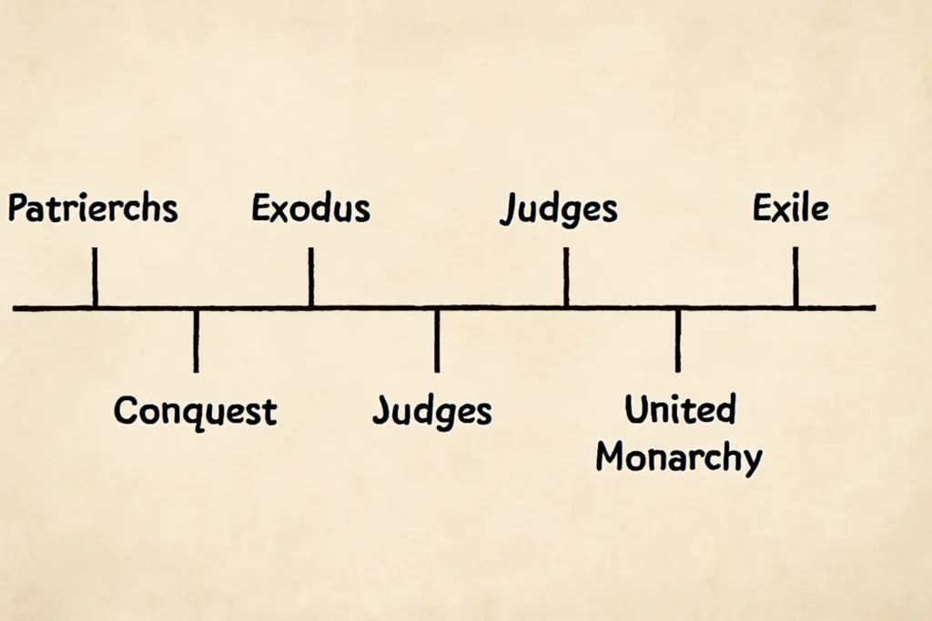 israel biblical timeline