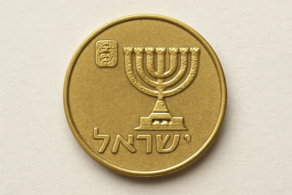 israel coin