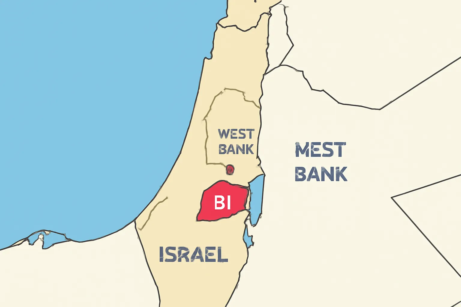 israel e1 map